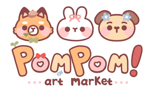 PomPom Art Market Logo